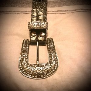 BKE Bling Rhinestone Belt M